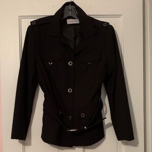 Calvin Klein Dark Utility Jacket for Women